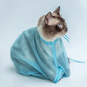 Mesh Cat Bath Bag